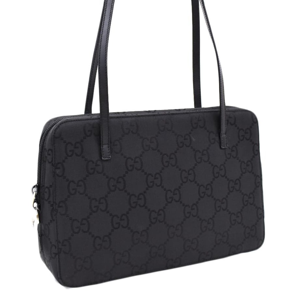 Gucci GG Shoulder Bag Padlock Black
